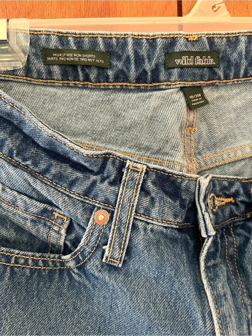 wild fable High-Rise Denim Shorts